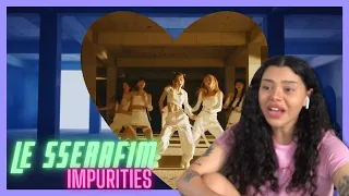 LE SSERAFIM (르세라핌) 'Impurities' MV | REACTION!!