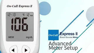 On Call Express II Advanced Meter Setup