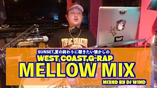 【ウェッサイ,G-RAP】メロウな雰囲気でゆっくり聴きたい懐かしのWEST COAST,G-RAPMIX【DJWINDのLIVE MIX#16】#dj #djmix #ウェッサイ