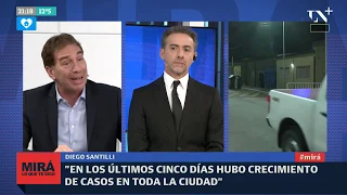 Luis Majul con Diego Santilli y Carlos Regazzoni: 23 muertes y 600 casos de coronavirus en Argentina