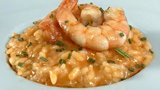 How to make a PRAWN RISOTTO