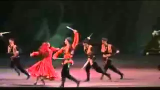 VAGANOVA  Sabre dance from ballet Gayaneh  Танец с Саблями из балета Гаяне