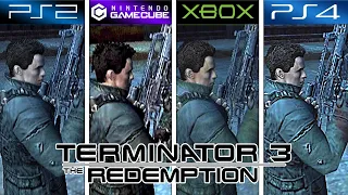 Terminator 3 The Redemption (2004) PS2 vs GameCube vs XBOX vs PS4 (Graphics Comparison)