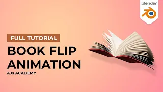 Book Opening Animation Blender Tutorial