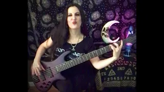 “Saxons and Vikings” Amon Amarth bass cover by @VirgoBass