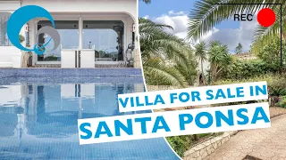 Impressive Villa FOR SALE in Santa Ponsa I Pool, Garden and Terraces!