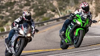 2016 Aprilia RSV4 RR vs. 2016 Kawasaki Ninja ZX-10R