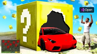 Opening SUPERCAR LUCKY BLOCKS in GTA 5