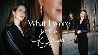 What I wore to the Opera in Vienna | A lesson on how to dress elegantly