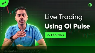 📉 How to Trade using Oi Pulse Features | 🔴Live Trade Example | ⚡Live Oi Pulse Trading Series