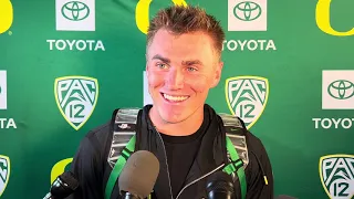 Bo Nix Breaks Down Oregon's Win Over Portland State