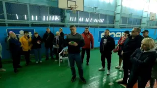 Встреча по проблемам спортивной школы олимпийского резерва в Новокуйбышевске. ПРОГРАММА ЕДРА.