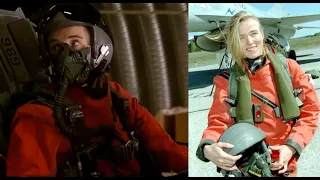 First Female F-16 Fighter pilot of Norway [første kvinnelige jagerflyger Lt Mette Grøtteland]