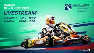 FIA Karting European Championship 2021 OK/Junior - Round 3  Italy