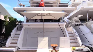 2022 Azimut Grande 27 Metri Luxury Yacht - Walkaround Tour - 2021 Fort Lauderdale Boat Show