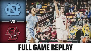 North Carolina vs. Boston College Full Game Replay | 2023-24 ACC Men’s Basketball