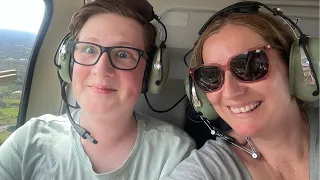 FIRST TIME FLYING IN A HELICOPTER