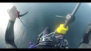 FULL video of Nick Jacobsen setting the Tow Up world record at 277 meters.