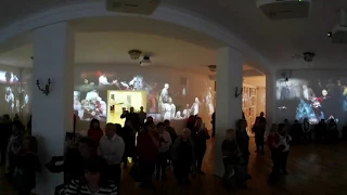 Аплодисменты зрителей. Видеоинсталляция к 100-летию Ю.П.Любимова в Театре на Таганке.