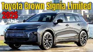 2025 Toyota Crown Signia Limited in Storm Cloud Pricing and Details