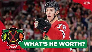 What will Chicago Blackhawks D Alex Vlasic's next contract look like? | CHGO Blackhawks Podcast