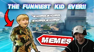 I MET THE *FUNNIEST* KID EVER IN PROXIMITY CHAT! - WARZONE 2