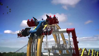 Six Flags Mexico Wonder Woman Coaster