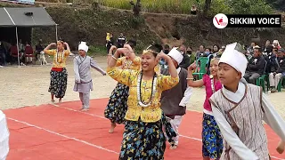ENJOY; Rai Silli Dance Performed at Sakewa Festival Celebration at Chumbung in West Sikkim.