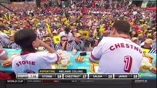 Men's Hot Dog Eating Contest