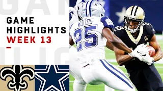 The Ugliest Game of the Year? | Saints vs. Cowboys 2018 NFL Highlights