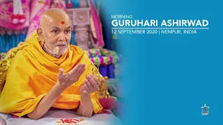 Guruhari Ashirwad, 12 Sep 2020, Nenpur, India