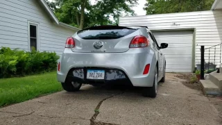 2014 Hyundai Veloster Straight Pipe Cold Start (Non-Turbo)