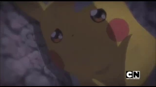 Pikachu falando com Ash pela primeira vez(Pokémon-o-Filme)PT-BR