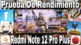 🎮 Redmi Note 12 Pro Plus+ 🕹️ Prueba De Rendimiento Y Juegos