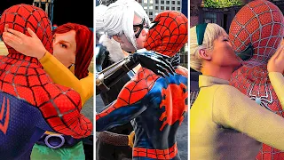 Evolution of Kiss Scenes in Spider-Man Games | 2002 - 2022 | 4K ULTRA HD