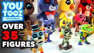 35+ FIVE NIGHTS AT FREDDYS YOUTOOZ FIGURE COLLECTION! - 2023 Complete FNaf Collection