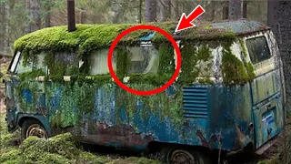 The family found an abandoned bus and when they got inside they were speechless!
