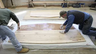 Building the 23' V-Bottom Skiff - Episode 2: Building the Transom