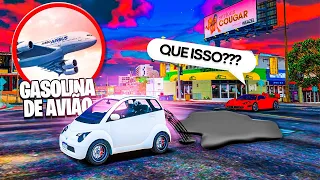 TROLLEI OS PLAYER USANDO GASOLINA DE AVIÃO NO GTA RP