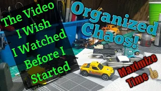 Get Organized, My Process of Diecast Modification (Let's Talk: EP 001) "Organized Chaos"