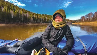 Ermak way. Spring rafting on the Serebryanka and Chusovaya rivers