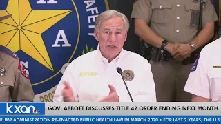 Gov. Abbott says Texas will run charter buses to take migrants to D.C.