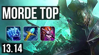 MORDE vs YONE (TOP) | 9/1/4, Legendary, 300+ games | EUW Master | 13.14