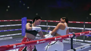 Undisputed Boxing Game: Women's Battle - Alicia Napoleon vs Cecilia Braekhus Fight