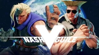 GUILE VS. NASH: WE FOUGHT IN THE WAR! | Street Fighter 5| Guile Online Gameplay