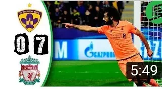 Liverpool Vs Spartak Moscow All Goals|Extended Highlights 7/12/2017 HD