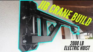 Jib crane build