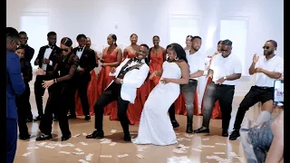 Epic Congolese x Guinean Wedding Entrance Dance - Mwana Nzambe