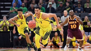 Highlights: Oregon men's basketball runs away from Iona in NCAA first round