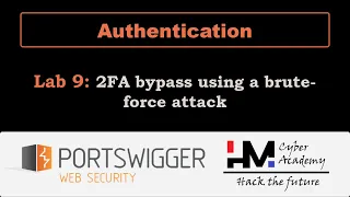 Authentication 9 | 2FA bypass using a brute-force attack